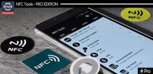 دانلود نرم افزار NFC Tools – Pro Edition |برنامه مدیریت برچسب NFC
